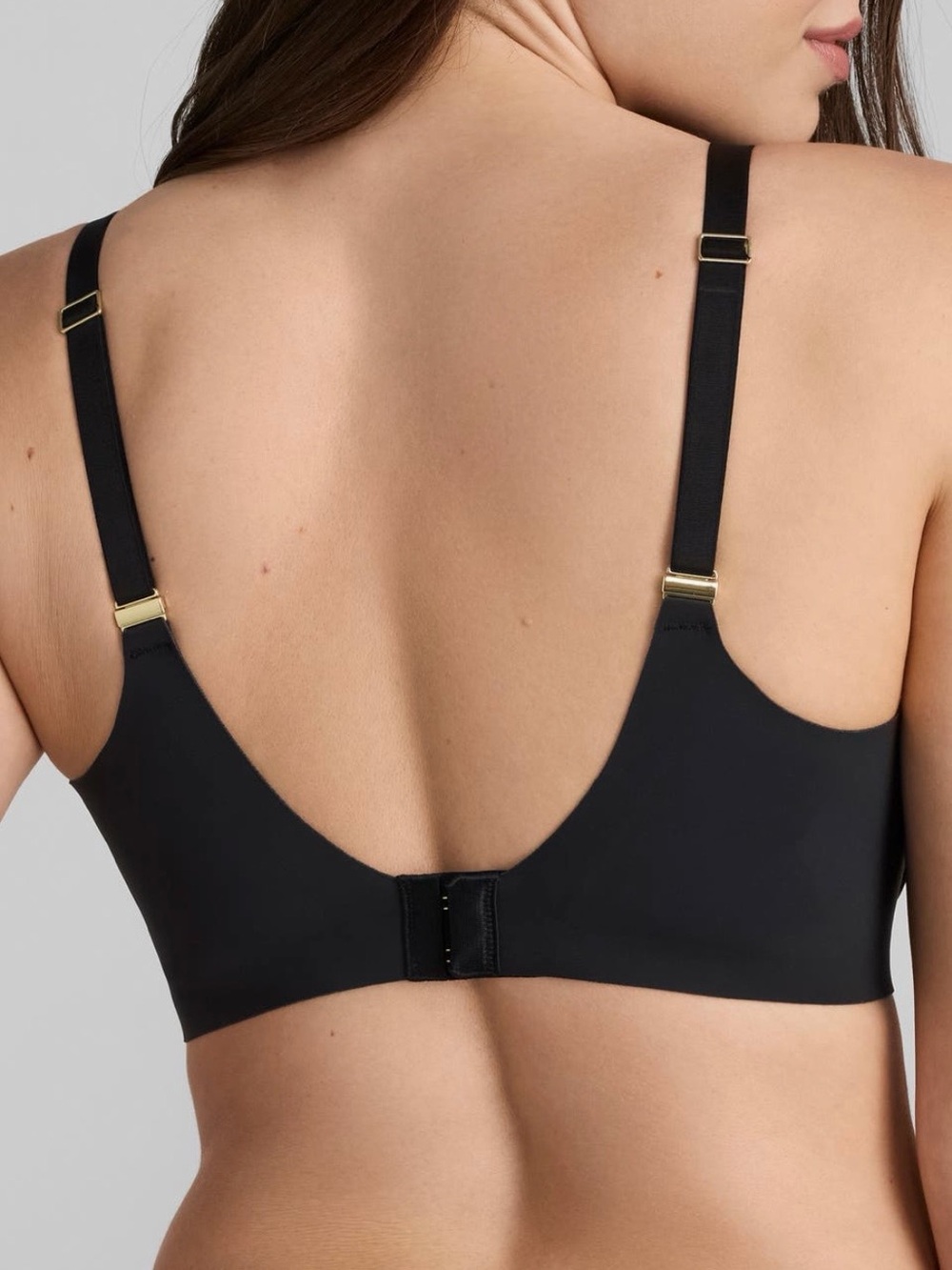 Honeylove CloudEmbrace Wireless Contour T-Shirt Bra in Black Size 34D - Picture 2 of 9
